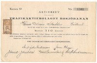 LBB-aktie från bolagsbildningen 1923