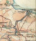 Hillringsberg i Hembygdskartan 1880-tal