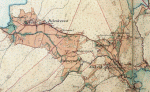 Ränkesedsbanan i Hembygdskartan 1880-tal