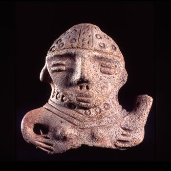 Figurin i Museo Arqueologico, Bogota